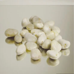 03010WT - White Decor Rocks - (2.2 Lb Bag)
