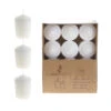 CGA067-W - 1.5" X 2"H Cylinder Votive Candle - White -Wholesaleglassvasesint 1544 54654 28158 43087.1657124394