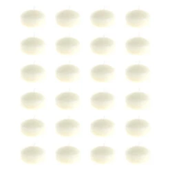 CGA074-I - 2" Floating Disc Candles - Ivory [Bulk Pack]