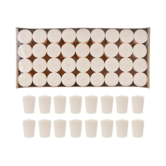 CGA102-I - 1" X 2" Votive Candles - Ivory 3 CGA102-I - 1" X 2" Votive Candles - Ivory