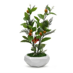 CGB2104WT - White Geometric Bowl - 9.25" W X 3.75" H -Wholesaleglassvasesint CGB2104WT C2 26232.1695682374