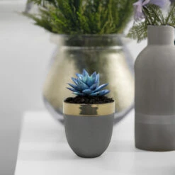 CUB8607GB - Large Khnum Vase - 6.7" H -Wholesaleglassvasesint CUB8607GB C1 15879.1697497441