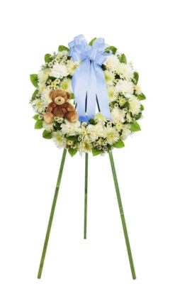 EASEL72GW - Wooden Floral Easel, Green Stained Wood - 72" (12 Pcs) -Wholesaleglassvasesint Easel Green C1 59477.1697237025