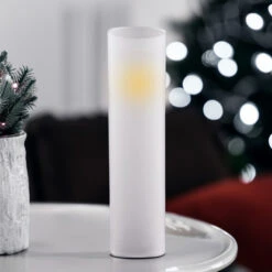 HST0314FR - Frosted Glass Hurricane Candle Shade Chimney Tube [No Bottom] - 3" X 14" -Wholesaleglassvasesint HST0314FR C2 00236.1696969381