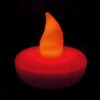 LED02RD - Small Round Floating LED Candle - Red -Wholesaleglassvasesint LED02RD 37662 40501 92952 14828.1657127230
