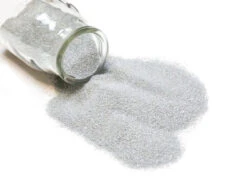 SAND01SV - Decorative Colored Sand - Fine Grain, Silver