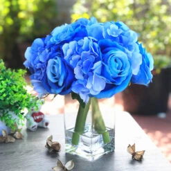 VBV0408 - Square Glass Block Vase - 4" X 8" -Wholesaleglassvasesint VBV0408 C2 87115 26321 47997.1665699432