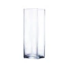 VBV0620 - Square Glass Block Vase - 6" X 20" 2 VBV0620 - Square Glass Block Vase - 6" X 20" -Wholesaleglassvasesint VBV0620 A1 18636 80214 25497.1657129908