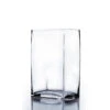VBV6412 - Rectangular Glass Block Vase - 6" X 4" X 12" -Wholesaleglassvasesint VBV6412 92692 59814 08677 37329.1665701804