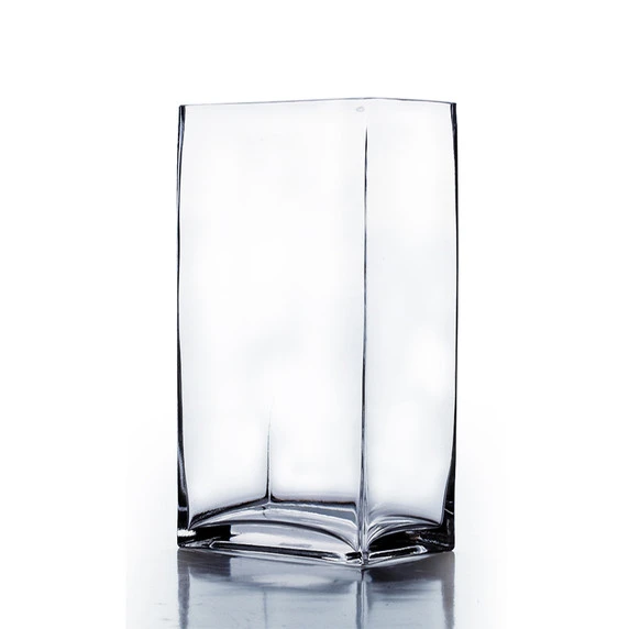 VBV6414 - Rectangular Glass Block Vase - 6" X 4" X 14" 3 VBV6414 - Rectangular Glass Block Vase - 6" X 4" X 14"