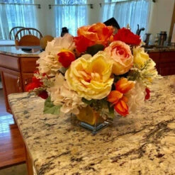 VCB0005 - Handblown Clear Cube Glass Vase / Candle Holder - 5" -Wholesaleglassvasesint VCB0005 C2 52481 67218 60990.1668792288