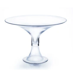 VCP1309 - Clear Center Bowl Stand - 14x9 7 VCP1309 - Clear Center Bowl Stand - 14x9 -Wholesaleglassvasesint VCP1309 87694 63180 40731 48787.1657126976