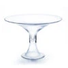 VCP1309 - Clear Center Bowl Stand - 14x9 -Wholesaleglassvasesint VCP1309 87694 63180 40731 64003.1657124749