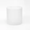 VCY0505FR - Frosted Cylinder Glass Vase - 5" X 5"