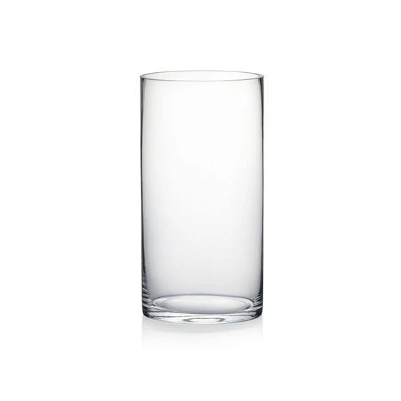 VCY0612 - Clear Cylinder Glass Vase - 6" X 12" 4 VCY0612 - Clear Cylinder Glass Vase - 6" X 12" - Image 2