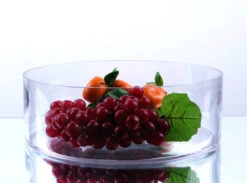 VCY1204 - Clear Cylinder Glass Vase - 12" X 4" -Wholesaleglassvasesint VCY1204 C1 37777 00852 07218.1691786474