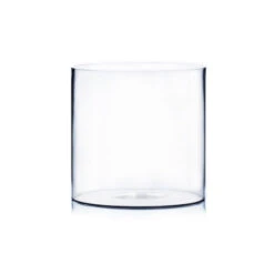 VCY1212 - Clear Cylinder Glass Vase - 12" X 12"