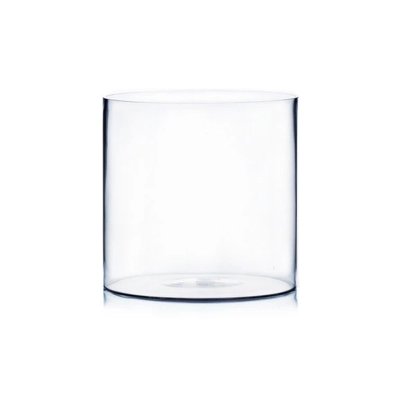 VCY1212 - Clear Cylinder Glass Vase - 12" X 12" 3 VCY1212 - Clear Cylinder Glass Vase - 12" X 12"