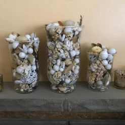 VHV0815 - Large Hurricane Glass Vase - 15" -Wholesaleglassvasesint VHV0815 C4 25940.1692662353