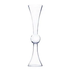 VTV2136 - Clear Reversible Trumpet Vase - 36"