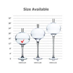 VWV1124 - Stemmed Apothecary Jar / Lollipop Vase - 24" 14 VWV1124 - Stemmed Apothecary Jar / Lollipop Vase - 24" -Wholesaleglassvasesint VWV1124 B2 36242 37570 56854.1693000656