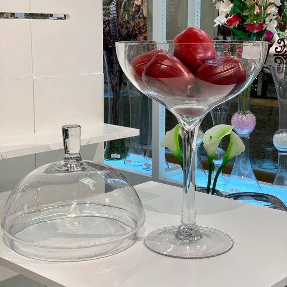 VWV1124 - Stemmed Apothecary Jar / Lollipop Vase - 24" 8 VWV1124 - Stemmed Apothecary Jar / Lollipop Vase - 24" - Image 6