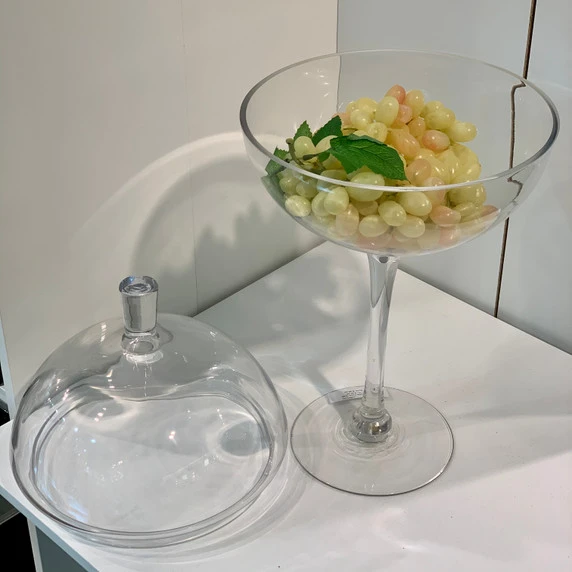 VWV1124 - Stemmed Apothecary Jar / Lollipop Vase - 24" 9 VWV1124 - Stemmed Apothecary Jar / Lollipop Vase - 24" - Image 7