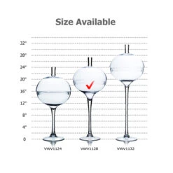 VWV1128 - Stemmed Apothecary Jar / Lollipop Vase - 28" 13 VWV1128 - Stemmed Apothecary Jar / Lollipop Vase - 28" -Wholesaleglassvasesint VWV1128 B2 99957 18814 30299.1693000456