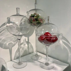 VWV1128 - Stemmed Apothecary Jar / Lollipop Vase - 28" 19 VWV1128 - Stemmed Apothecary Jar / Lollipop Vase - 28" -Wholesaleglassvasesint VWV1128 D1 32406 23710 92358.1693000456