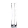 VXV0418 - Unique Square Concave Glass Vase - 3" X 17" -Wholesaleglassvasesint VXV0418 87692 61446 74158 98878.1657126178